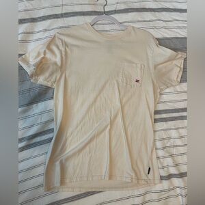 Billabong Tan graphic T shirt Medium tee